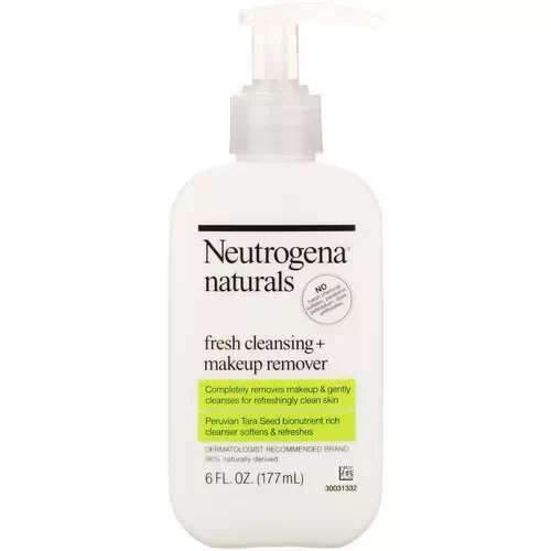 Neutrogena, Neutrogena, Naturals, Fresh Cleansing + Makeup Remover, 6 fl oz (177 ml) Review
