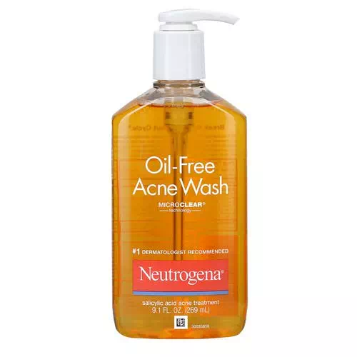Neutrogena, Oil-Free Acne Wash, 9.1 fl oz (269 ml) Review