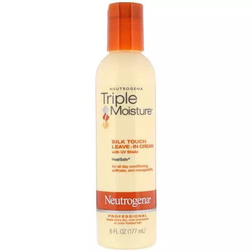 Neutrogena, Triple Moisture, Silk Touch Leave-In Cream, 6 fl oz (177 ml) Review