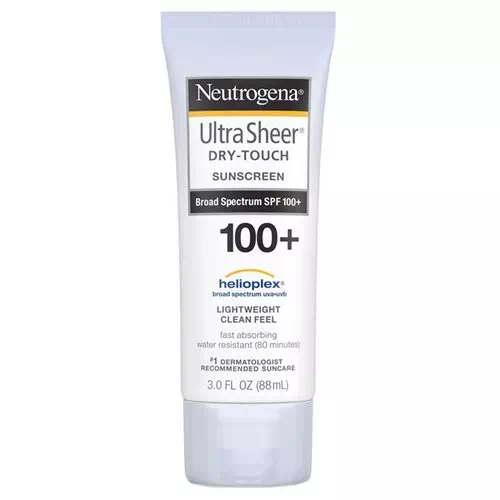 Neutrogena, Ultra Sheer, Dry-Touch Sunscreen SPF 100+, 3 fl oz (88 ml) Review