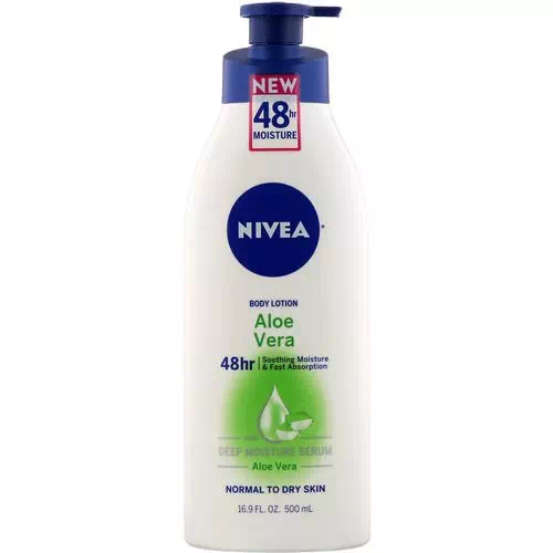 Nivea, Body Lotion, Aloe Vera, 16.9 fl oz (500 ml) Review