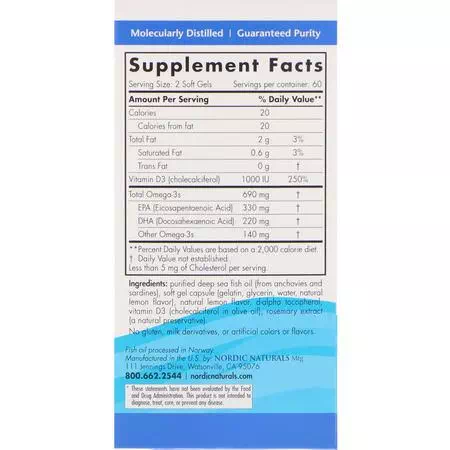 D3 Cholecalciferol, Vitamin D, Vitamins, Omega-3 Fish Oil, Omegas EPA DHA, Fish Oil, Supplements