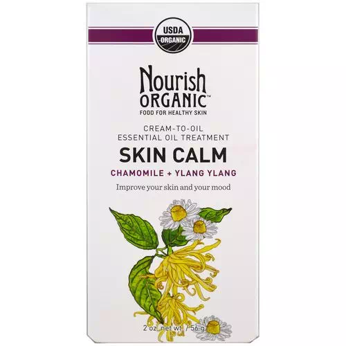Nourish Organic, Skin Calm, Chamomile + Ylang Ylang, 2 oz (56 g) Review