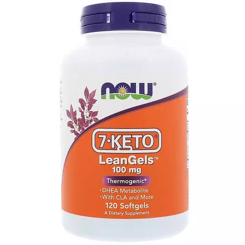Now Foods, 7-Keto LeanGels, 100 mg, 120 Softgels Review