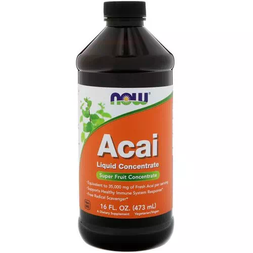 Now Foods, Acai Liquid Concentrate, 16 fl oz (473 ml) Review