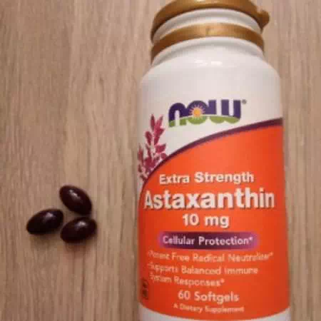 Supplements Antioxidants Astaxanthin Non Gmo Now Foods