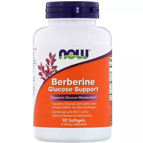 Now Foods, Berberine Glucose Support, 90 Softgels Review