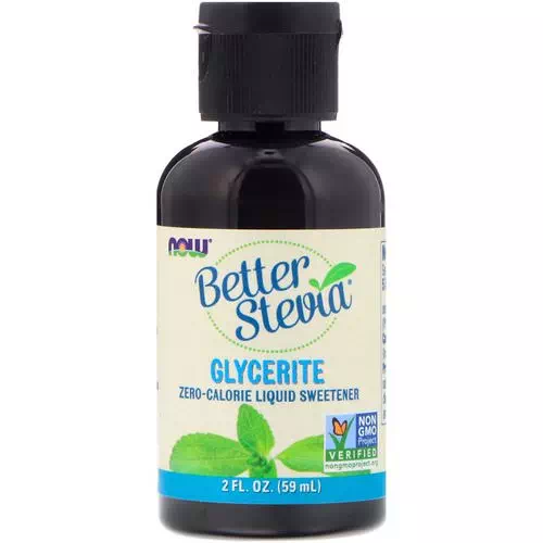Now Foods, Better Stevia, Zero-Calorie Liquid Sweetener, Glycerite, 2 fl oz (59 ml) Review