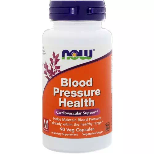 Now Foods, Blood Pressure Health, 90 Veg Capsules Review