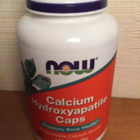 Now Foods, Calcium Hydroxyapatite Caps, 120 Capsules Review