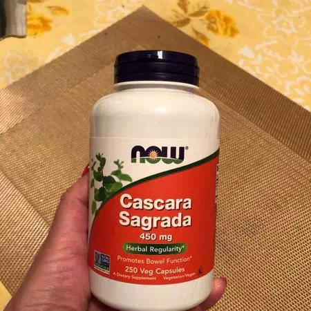 Herbs Homeopathy Cascara Sagrada Non Gmo Now Foods