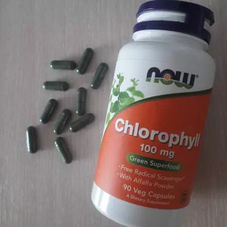Now Foods, Chlorophyll, 100 mg, 90 Veggie Caps Review