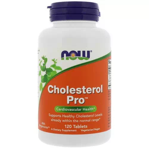 Now Foods, Cholesterol Pro, 120 Tablets Review