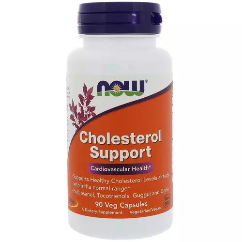 Now Foods, Cholesterol Support, 90 Veg Capsules Review