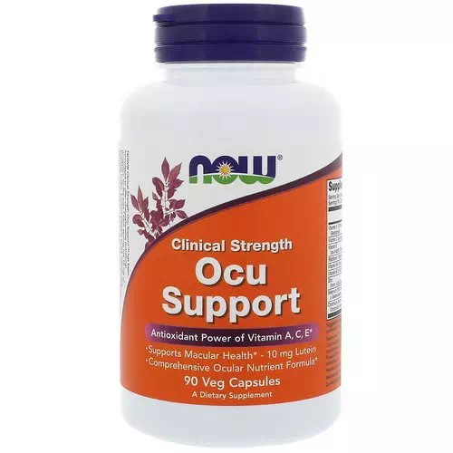 Now Foods, Clinical Strength Ocu Support, 90 Veg Capsules Review
