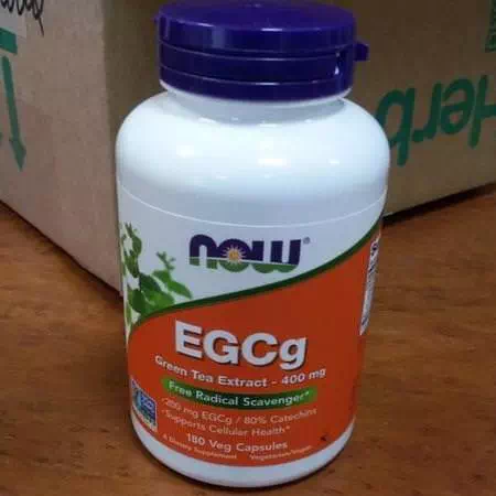 Now Foods, EGCg, Green Tea Extract, 400 mg, 90 Veg Capsules Review