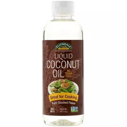 Now Foods, Ellyndale Naturals, Liquid Coconut Oil, Pure Coconut Flavor, 16 fl oz (473 ml) Review