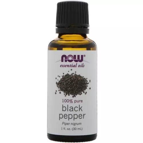 Now Foods, Essential Oils, Black Pepper Oil, 1 fl oz (30 ml) Review