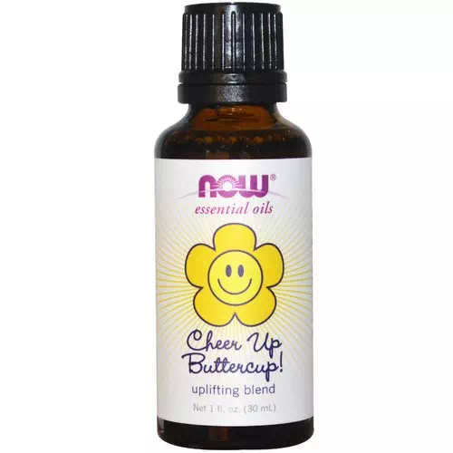 Now Foods, Essential Oils, Uplifting Blend, Cheer Up Buttercup! 1 fl oz (30 ml) Review