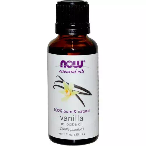 Now Foods, Essential Oils, Vanilla, In Jojoba Oil, 1 fl oz (30 ml) Review