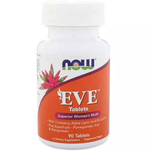 Now Foods, Eve, Superior Women's Multi, 90 Tablets Review