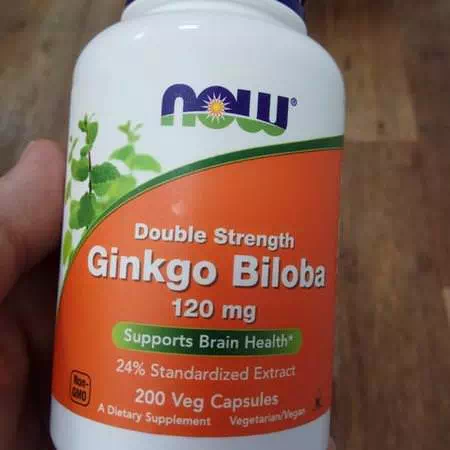 Herbs Homeopathy Ginkgo Biloba Non Gmo Now Foods