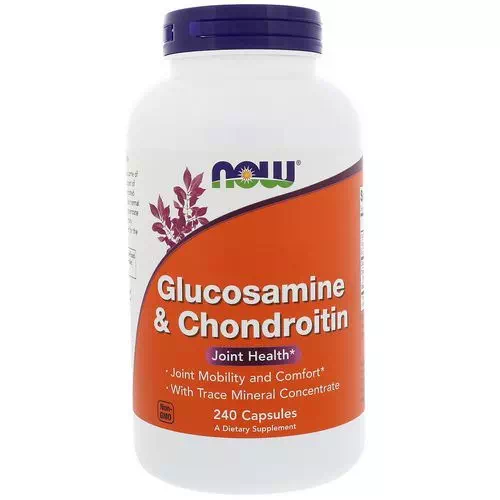 Now Foods, Glucosamine & Chondroitin, 240 Capsules Review