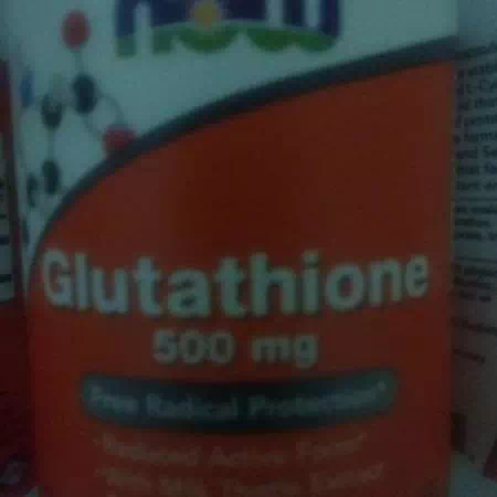 Now Foods, Glutathione, 500 mg, 30 Veg Capsules Review