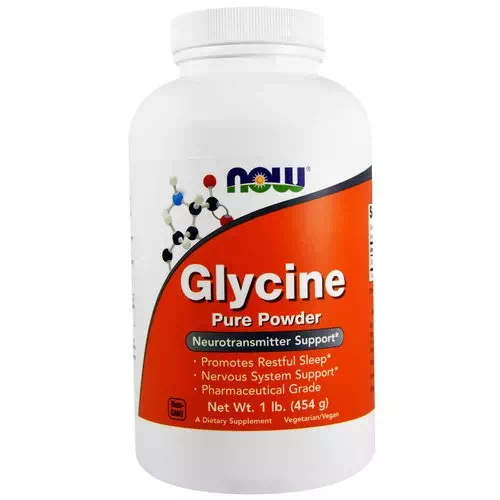 Now Foods, Glycine, Pure Powder, 1 lb (454 g) Review
