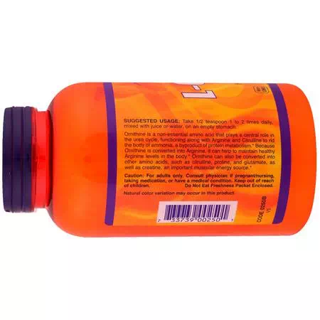 Now Foods, L-Ornithine