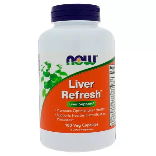 Now Foods, Liver Refresh, 180 Veg Capsules Review