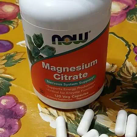 Now Foods, Magnesium Citrate, 240 Veg Capsules Review