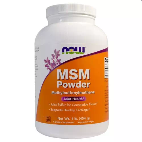 Now Foods, MSM Powder, 1 lb (454 g) Review