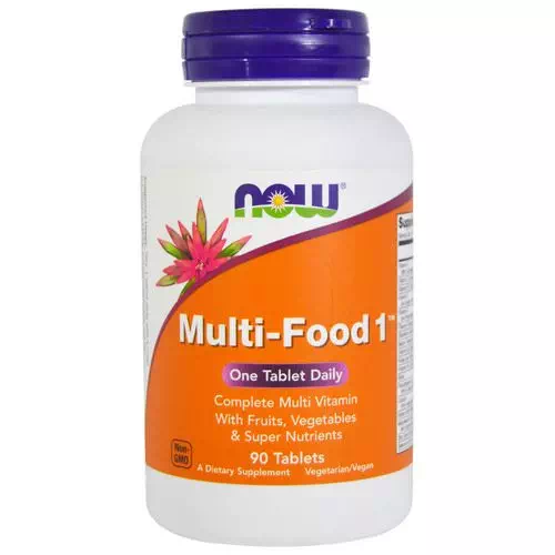 Now Foods, Multi-Food 1, 90 Tablets Review