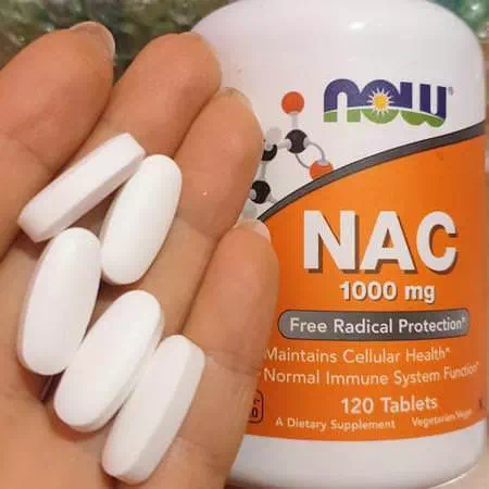 Now Foods Supplements Antioxidants N-Acetyl Cysteine NAC