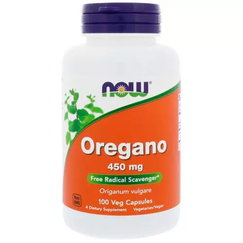 Now Foods, Oregano, 450 mg, 100 Veg Capsules Review