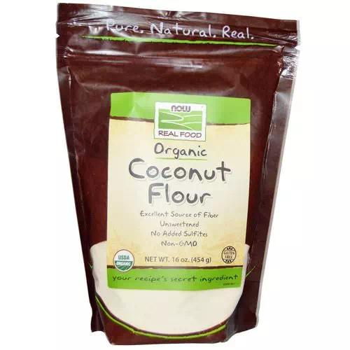 Now Foods, Organic Coconut Flour, 16 oz (454 g) Review