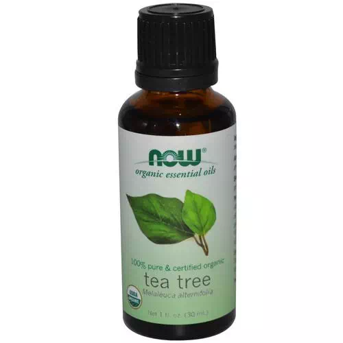 Now Foods, Organic Essential Oils, Tea Tree, 1 fl oz (30 ml) Review