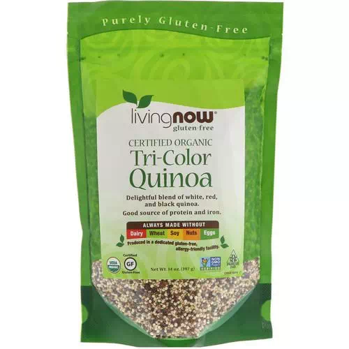 Now Foods, Organic Tri-Color Quinoa, 14 oz (397 g) Review
