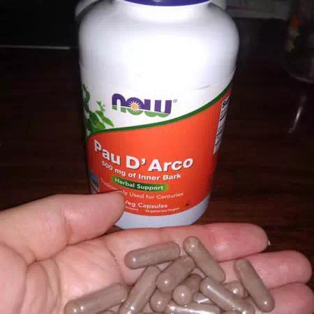 Now Foods Herbs Homeopathy Pau D'Arco