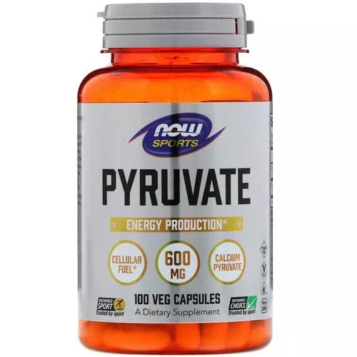 Now Foods, Pyruvate, 600 mg, 100 Veg Capsules Review
