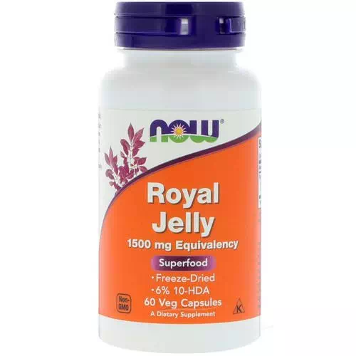 Now Foods, Royal Jelly, 60 Veg Capsules Review