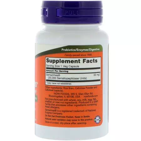 Serrapeptase, Digestion, Supplements