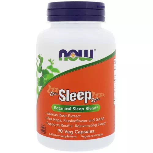 Now Foods, Sleep, Botanical Sleep Blend, 90 Veg Capsules Review