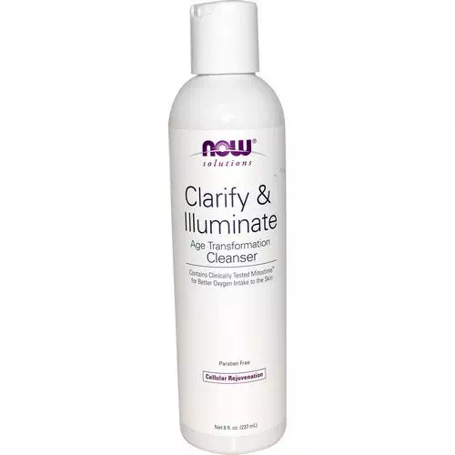 Now Foods, Solutions, Clarify & Illuminate Cleanser, 8 fl oz (237 ml) Review