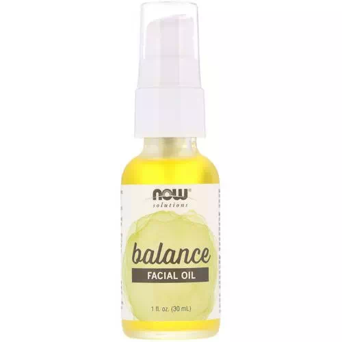 Now Foods, Solutions, Facial Oil, Balancing, 1 fl oz (30 ml) Review