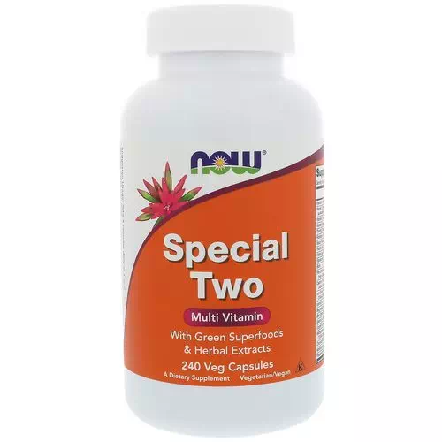 Now Foods, Special Two, Multi Vitamin, 240 Veg Capsules Review