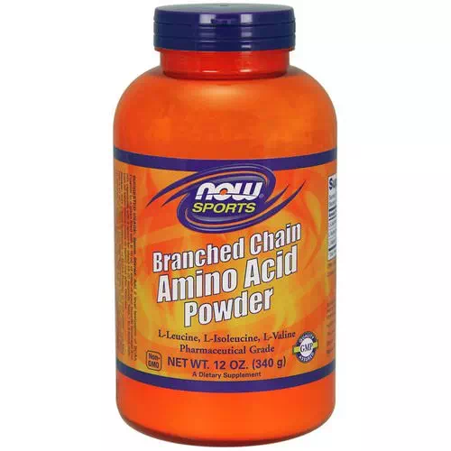 Now Foods, Sports, Branched Chain Amino Acid Powder, 12 oz (340 g) Review