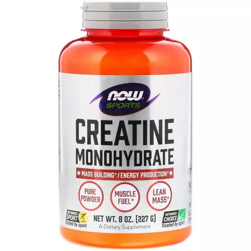 Now Foods, Sports, Creatine Monohydrate, Pure Powder, 8 oz (227 g) Review