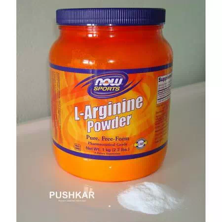 Now Foods, Sports, L-Arginine Powder, 1 kg (2.2 lbs) Review